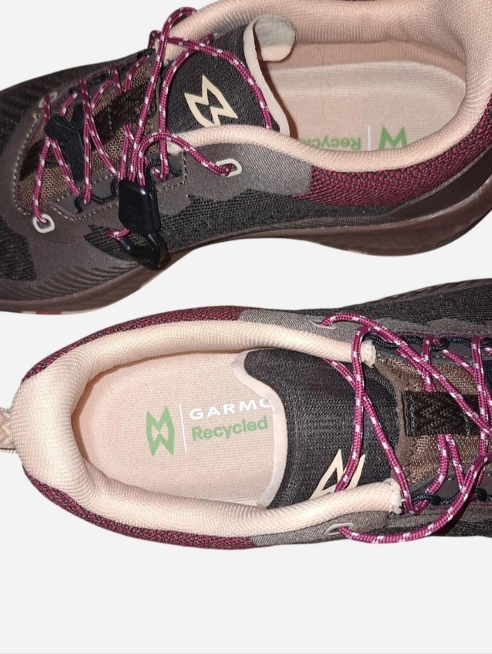 Garmont 9.81 Pulse Brown, Red, and Pink Hiking Sneakers - Picture 6 of 8
